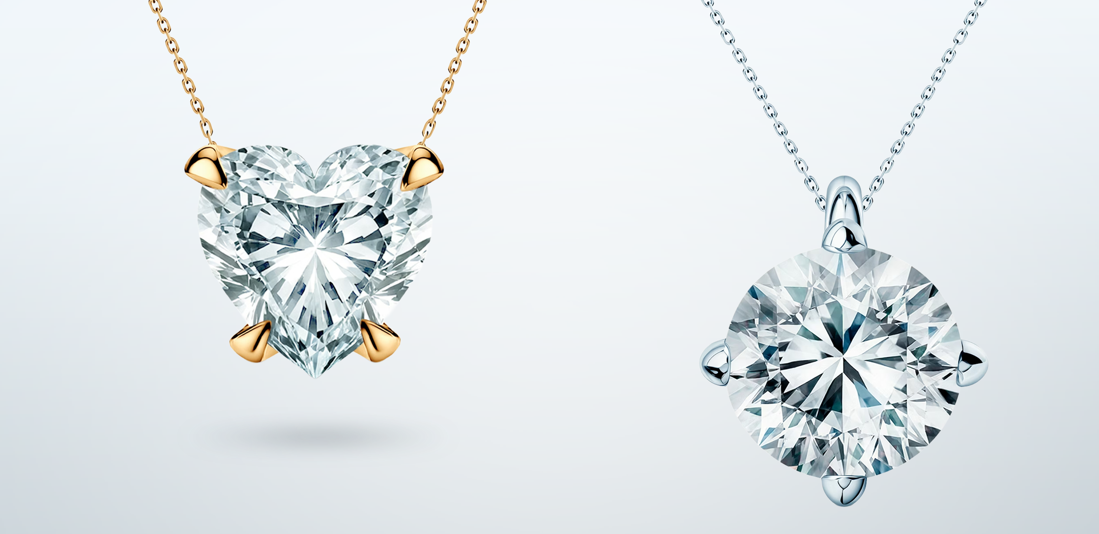 Single-stone necklaces