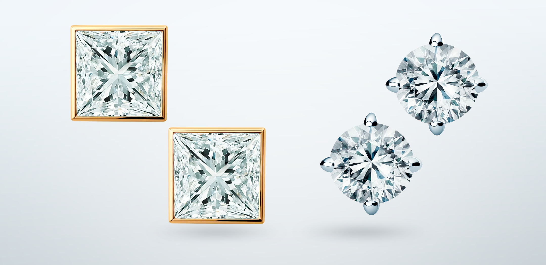 Ohrstecker mit einem Stein