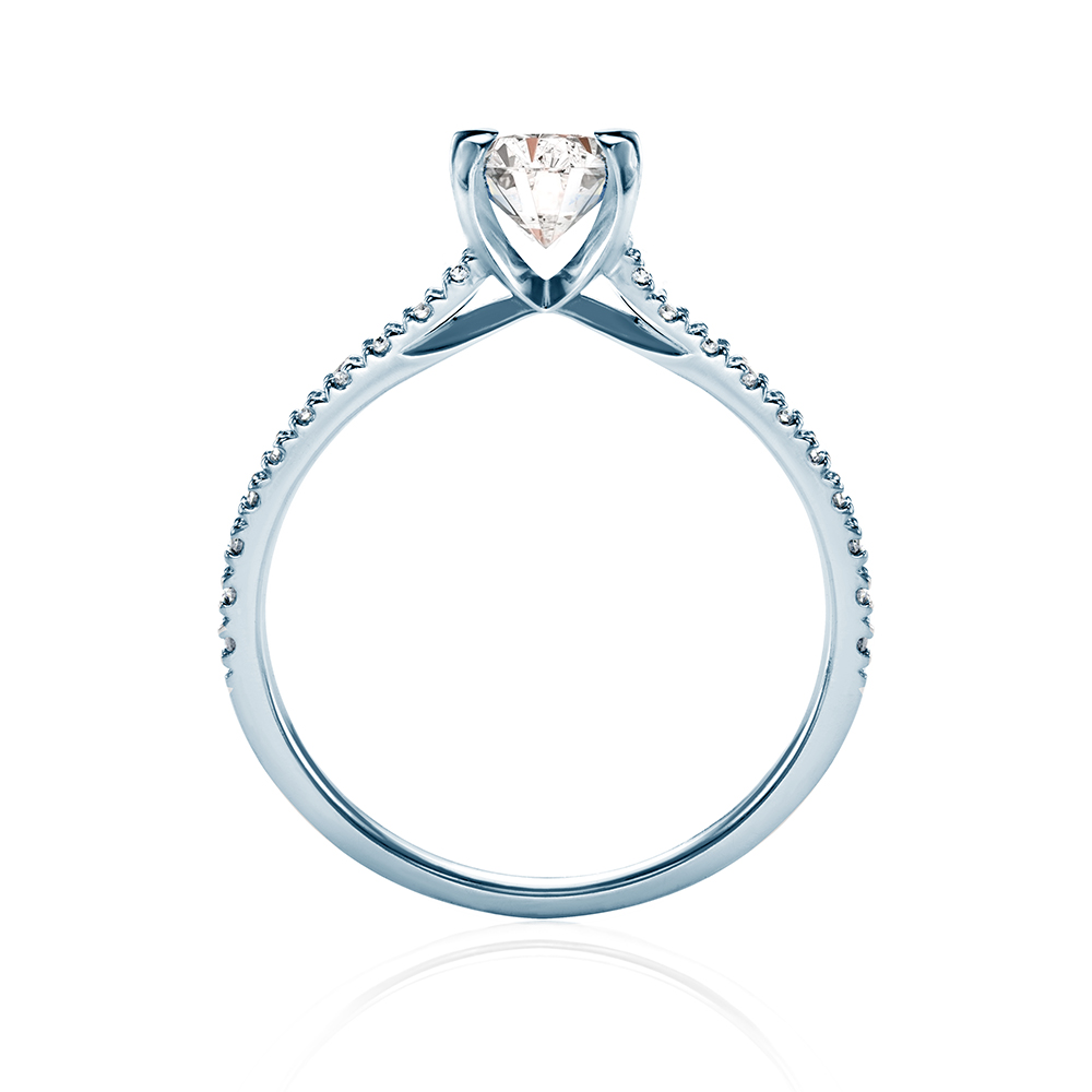 Pierścionek zaręczynowy Share Your Love: białe złoto, diament - 3