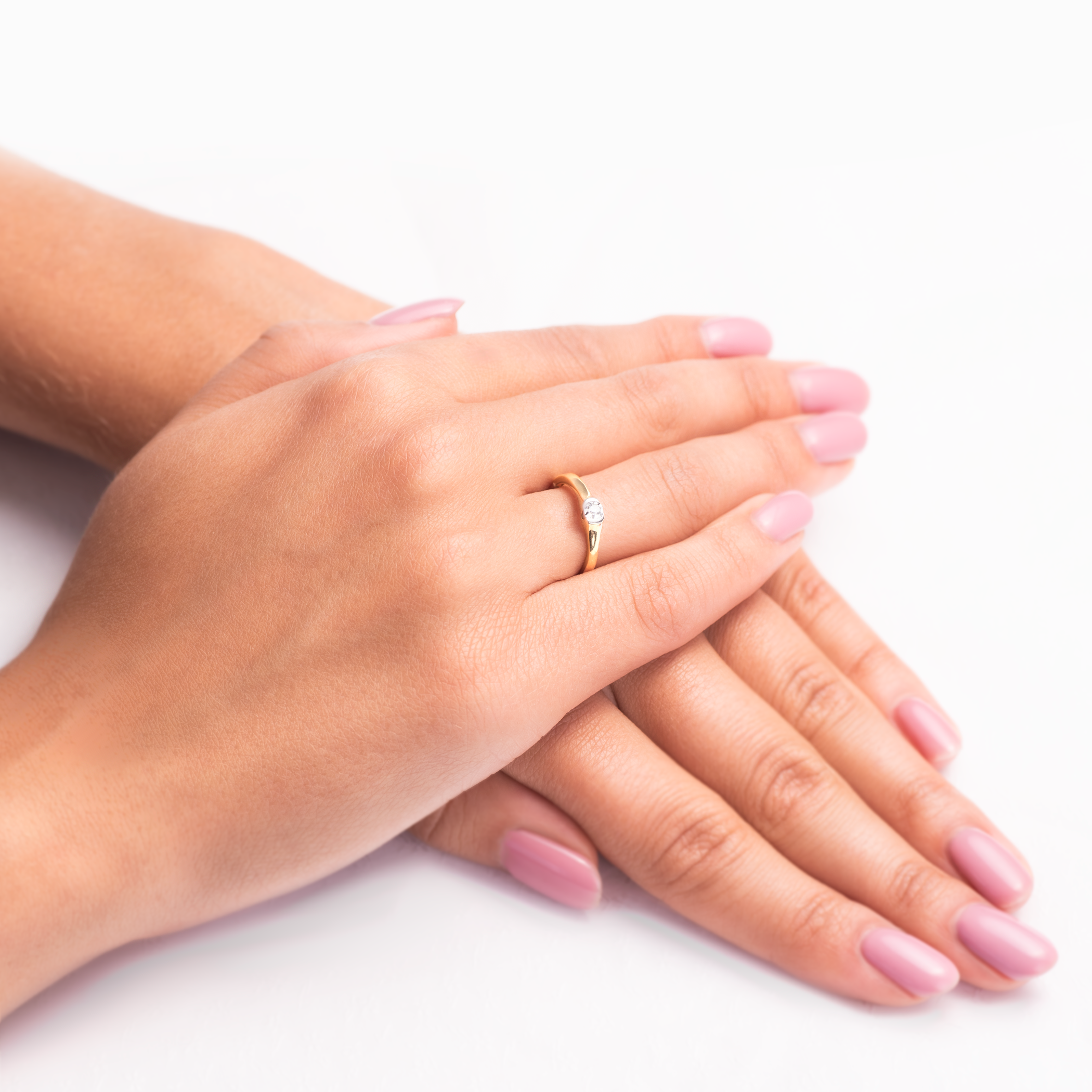 Verlobungsring Savicki: Gold, Diamant