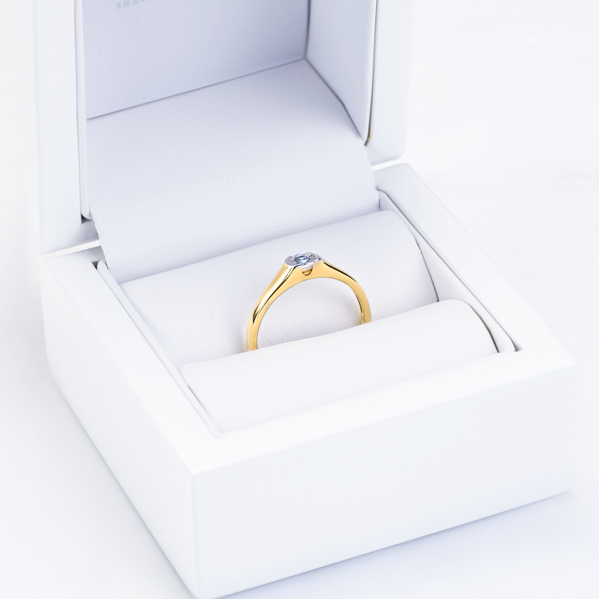 Verlobungsring Savicki: Gold, Diamant