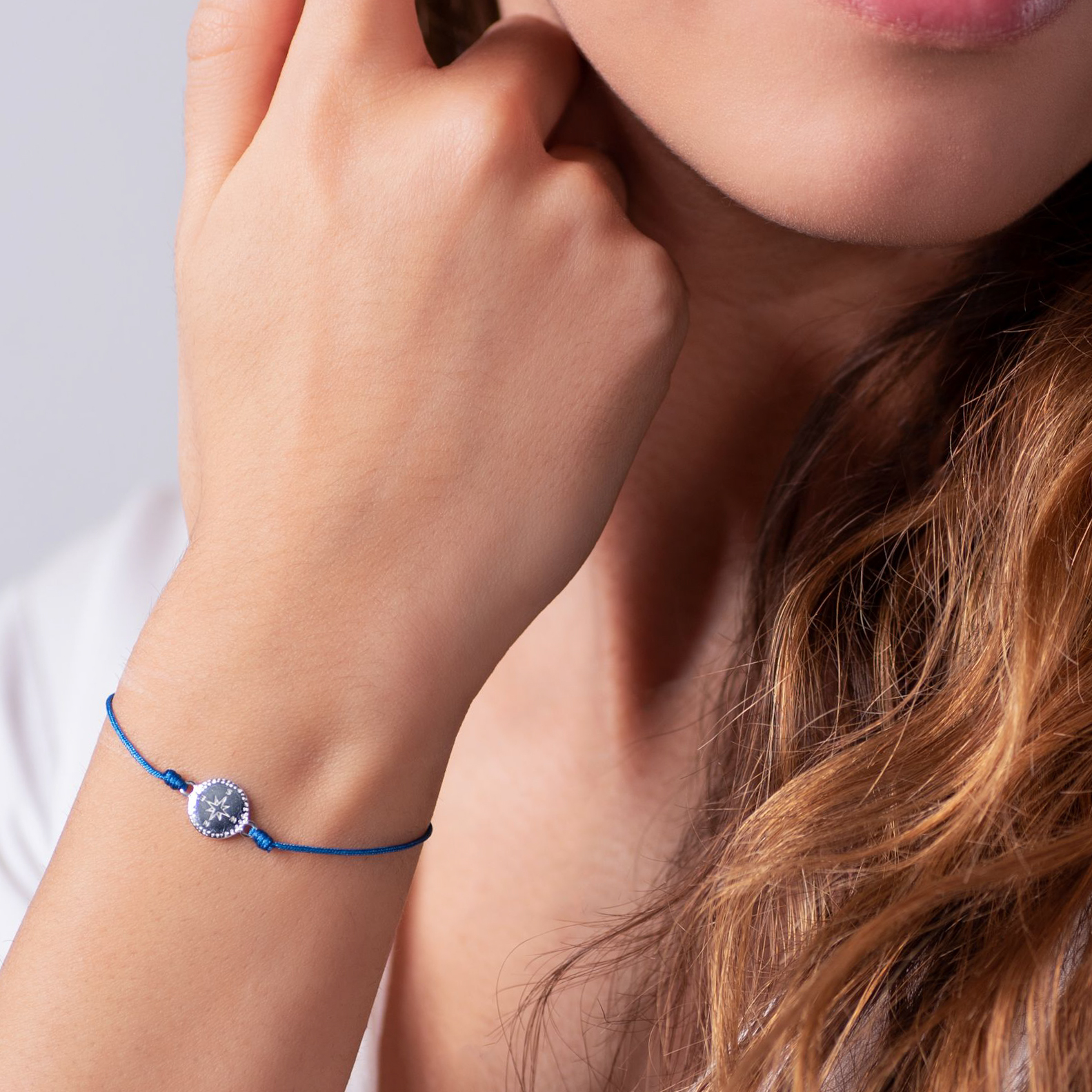 Bransoletka kompas Savicki: srebrna - 3