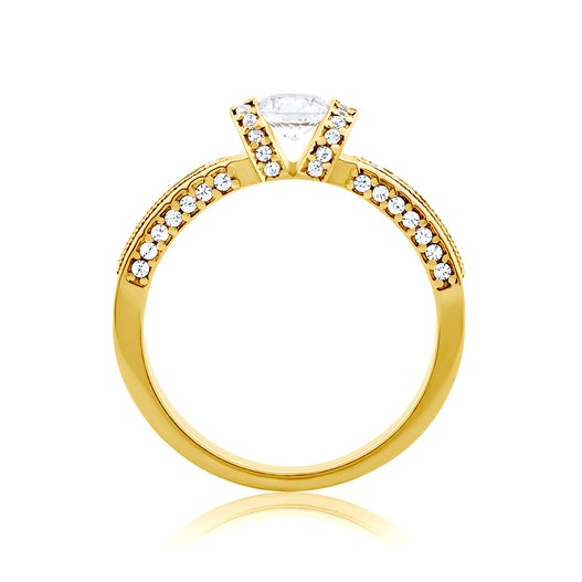 Ring SAVICKI: Gold, Diamanten