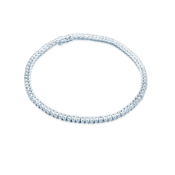 Bracelet Savicki: white gold, diamonds