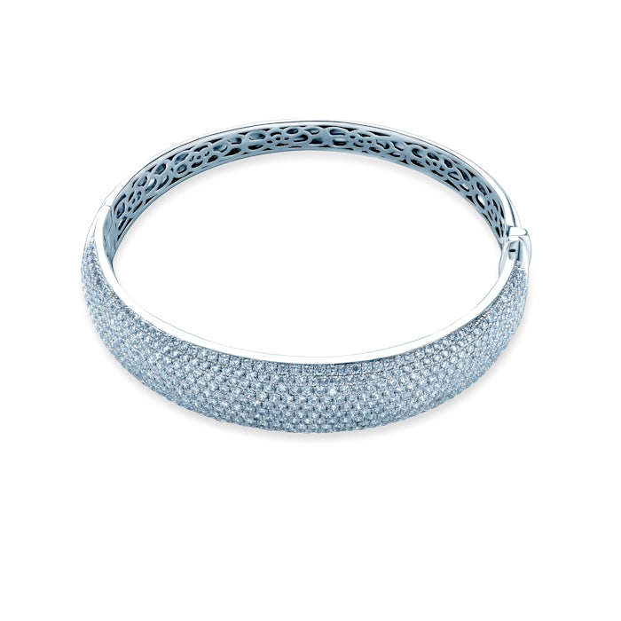 Bracelet Savicki: white gold, diamonds