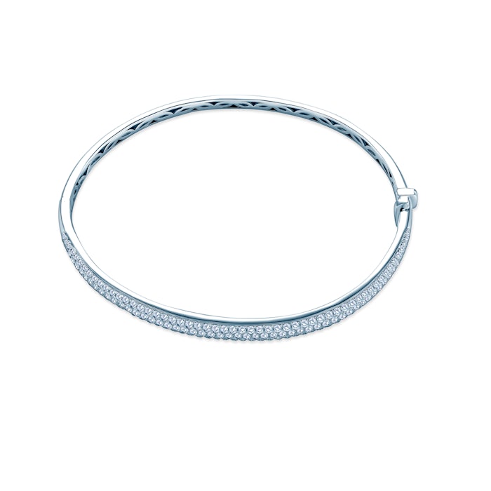 Náramok Savicki: biele zlato, diamanty