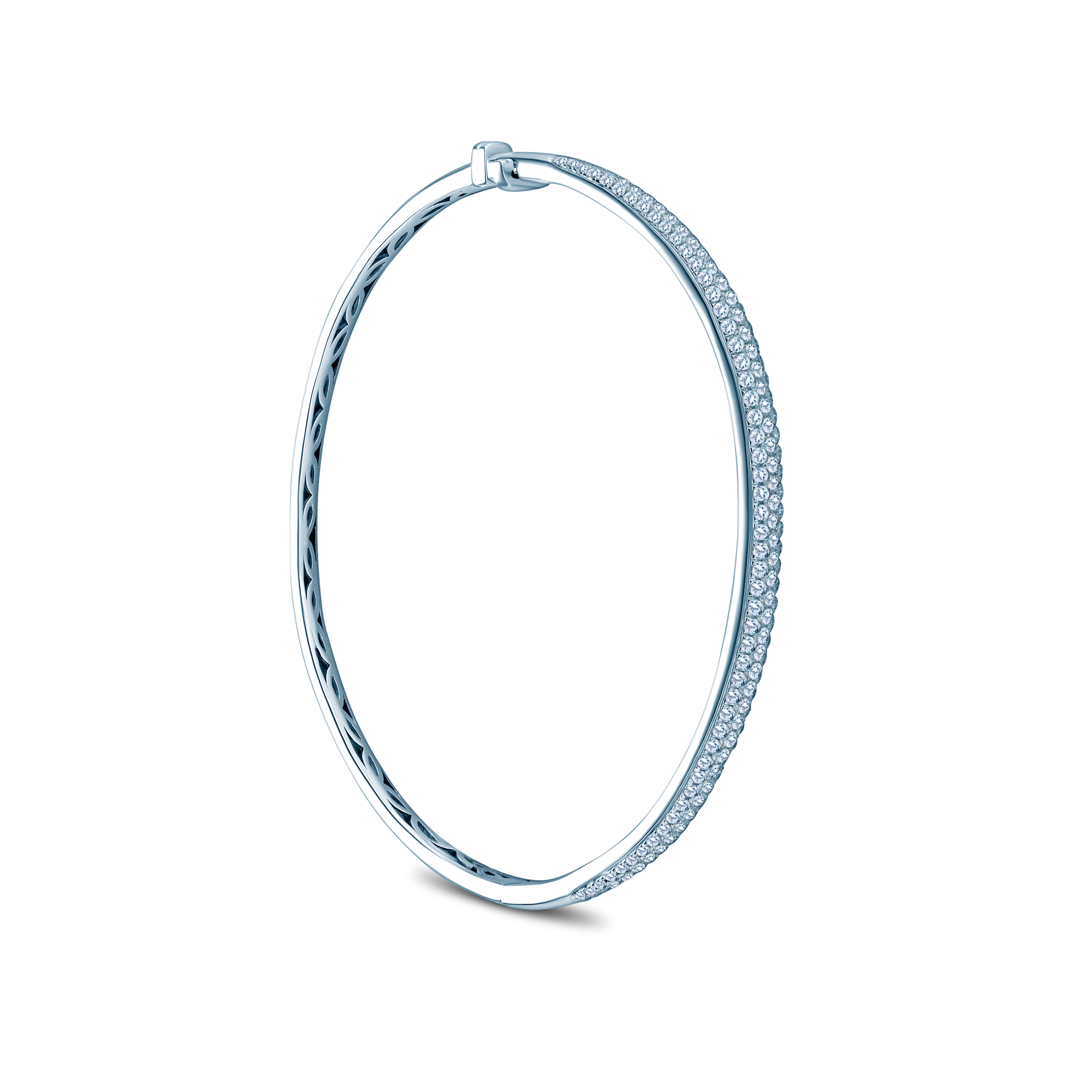 Bransoletka SAVICKI: białe złoto, diamenty