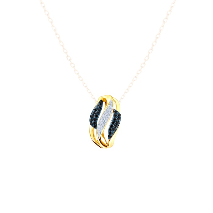 SAVICKI pendant: gold, diamonds,