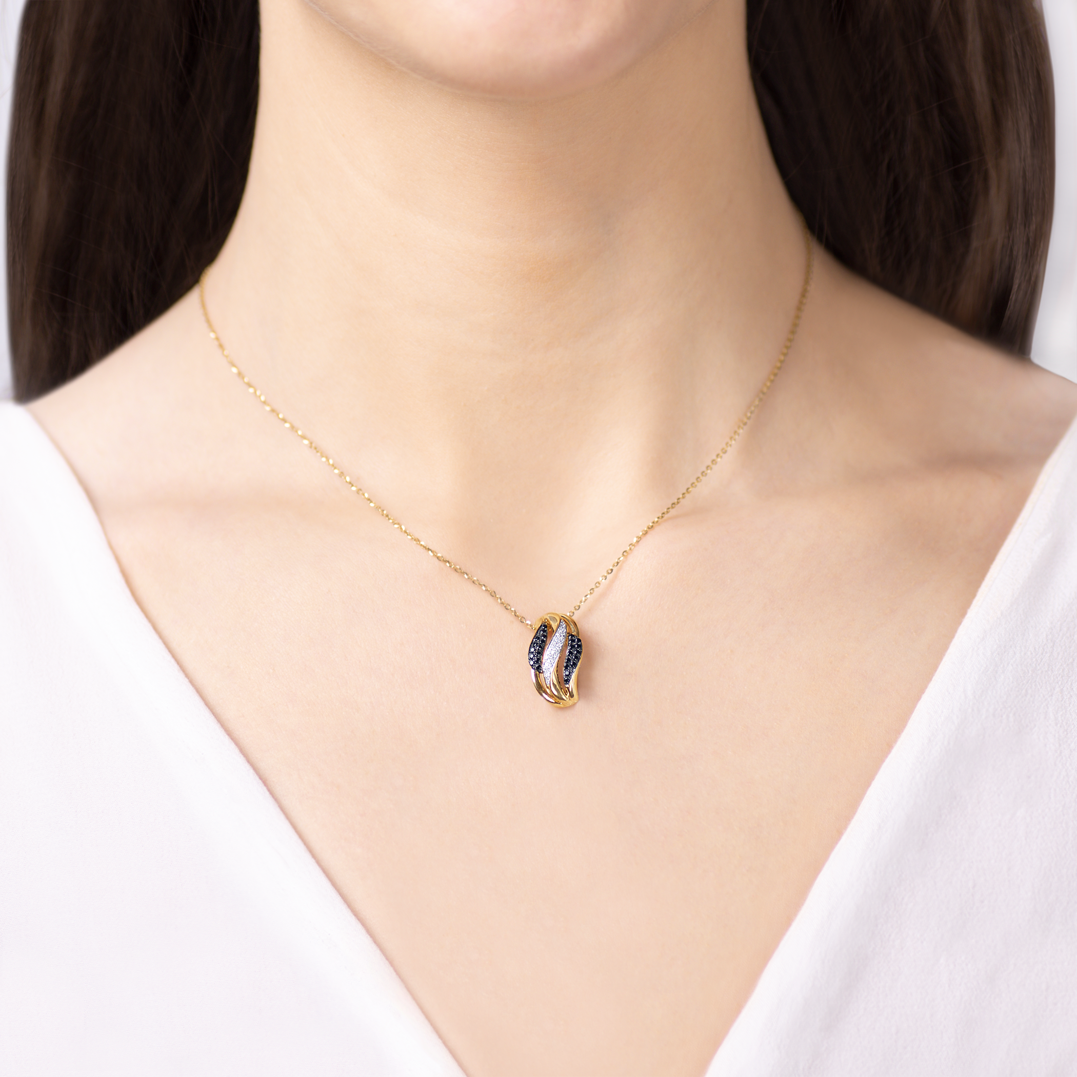 Zawieszka Savicki: złota, diamenty,