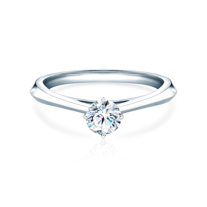The Light Collection | Solitaire Engagement Ring: platinum, diamond