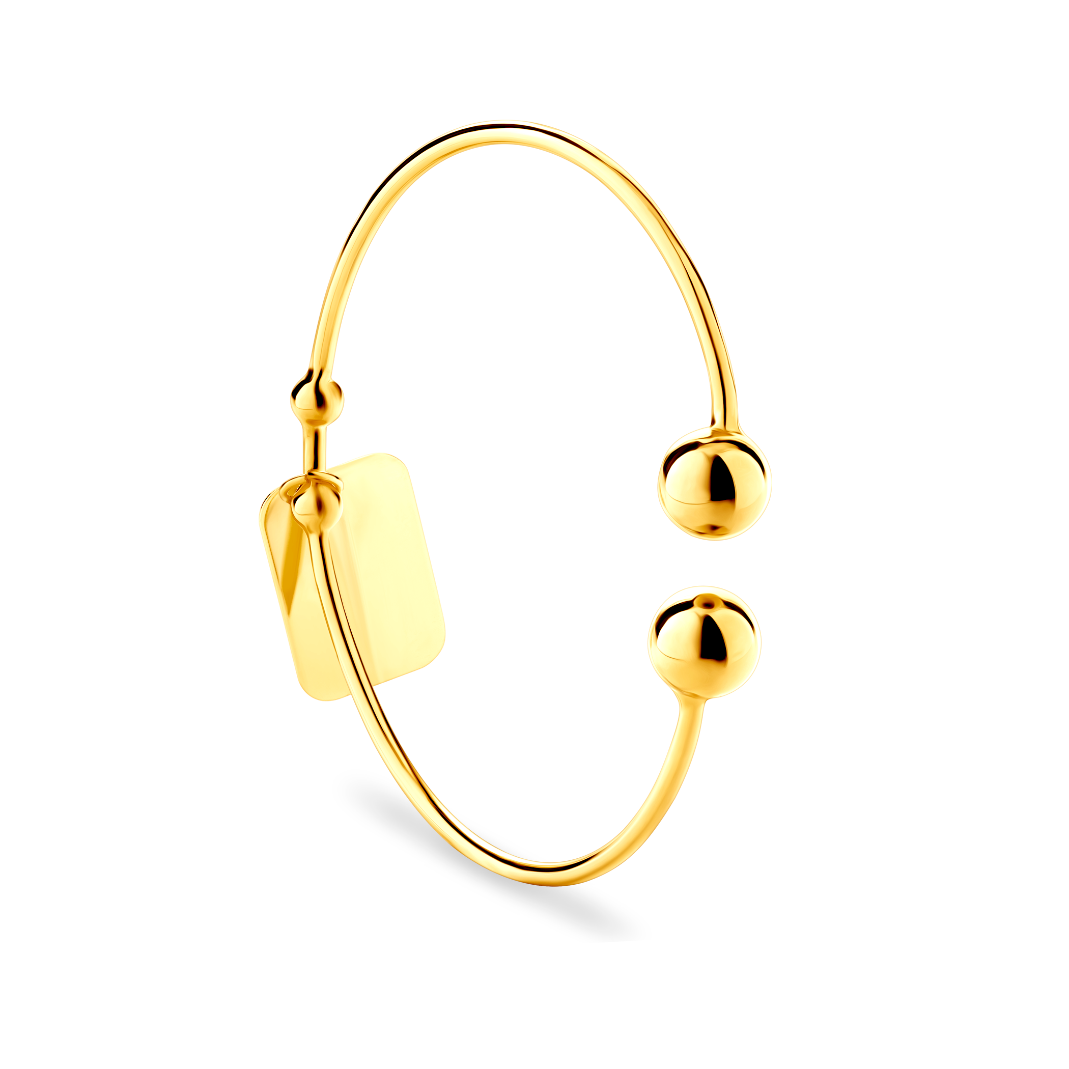 Bransoletka Savicki: srebrna pozłacana