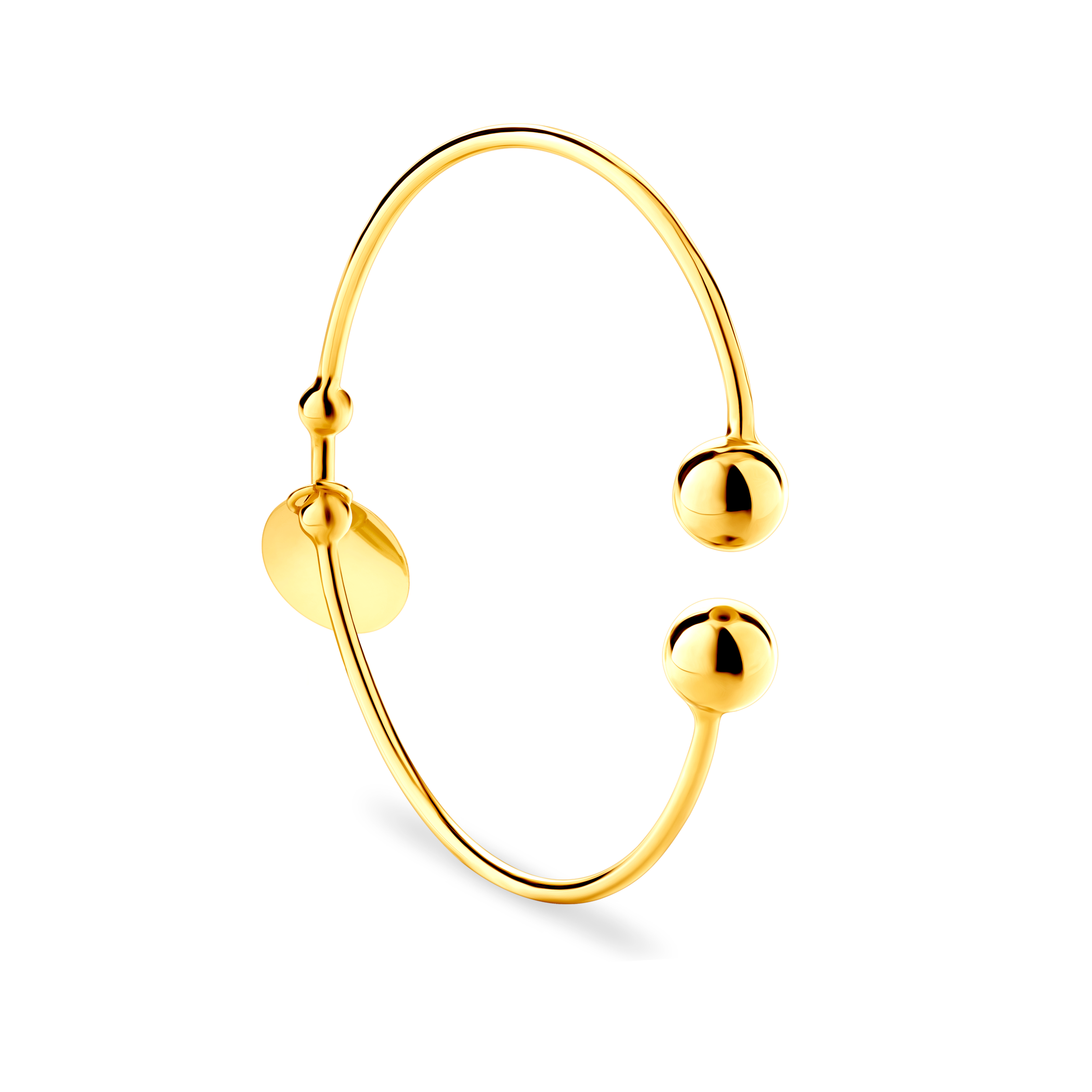 Bransoletka Savicki: srebrna pozłacana