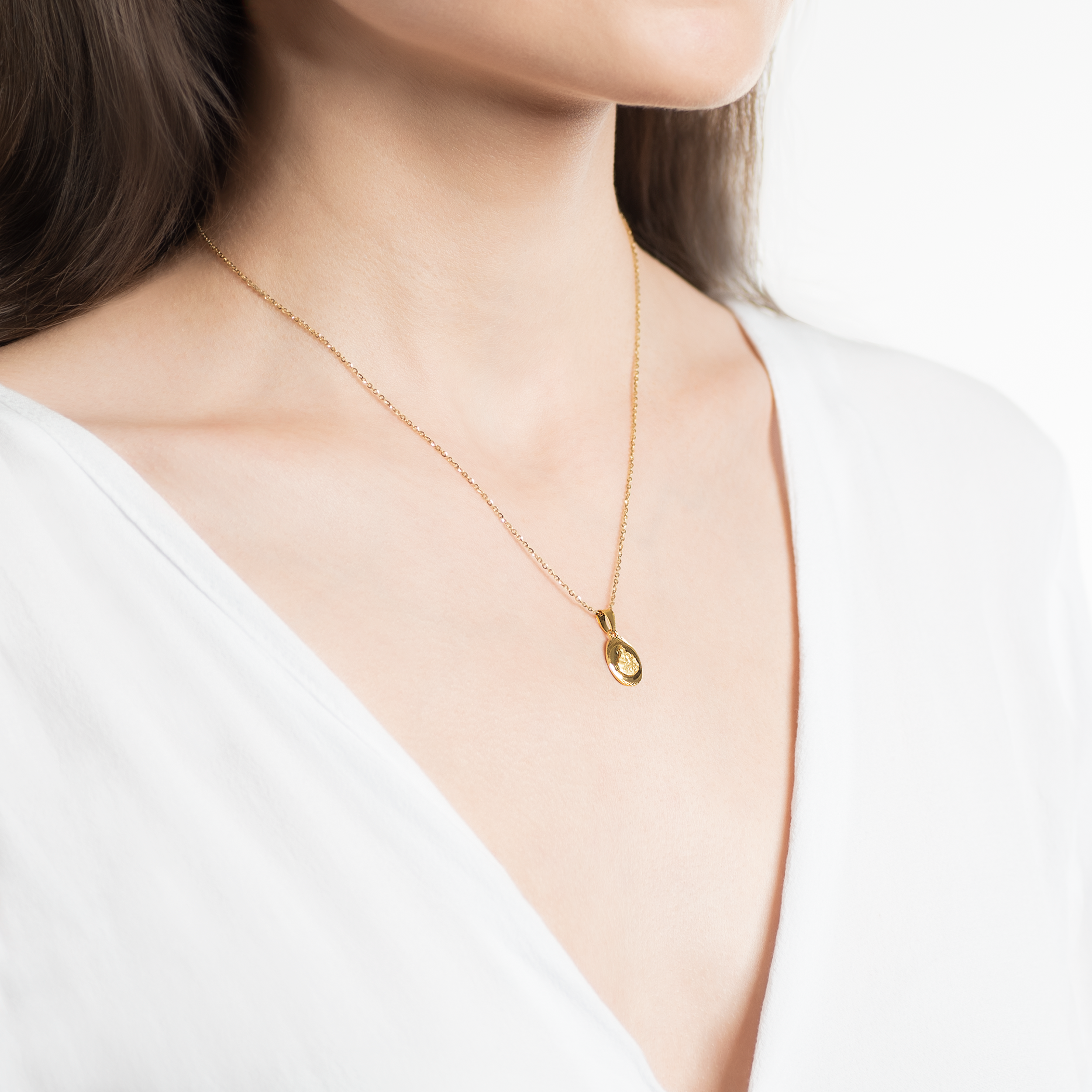 Medallion Savicki: Silber Vergoldet - 5