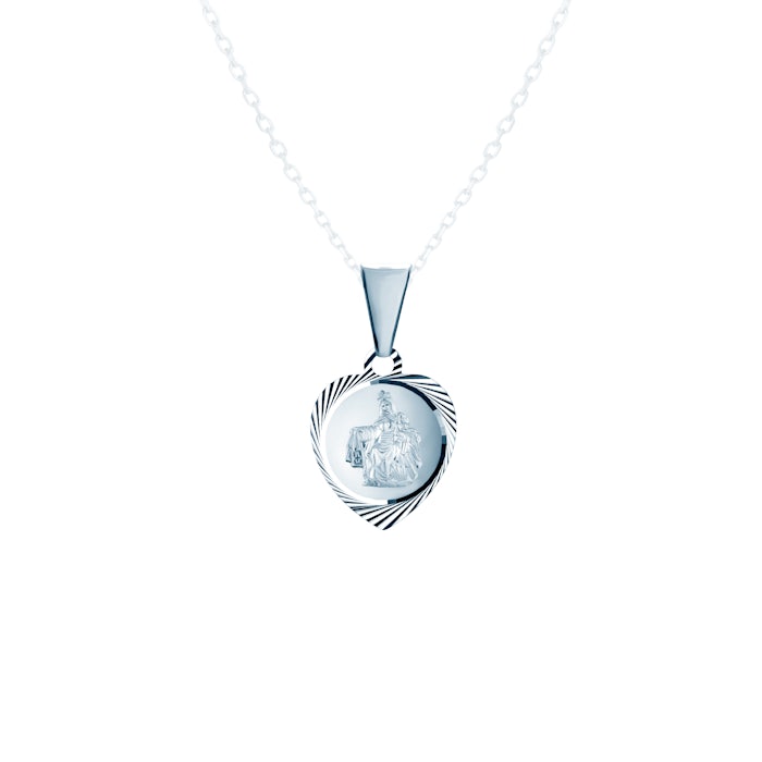 SAVICKI heart medal: silver