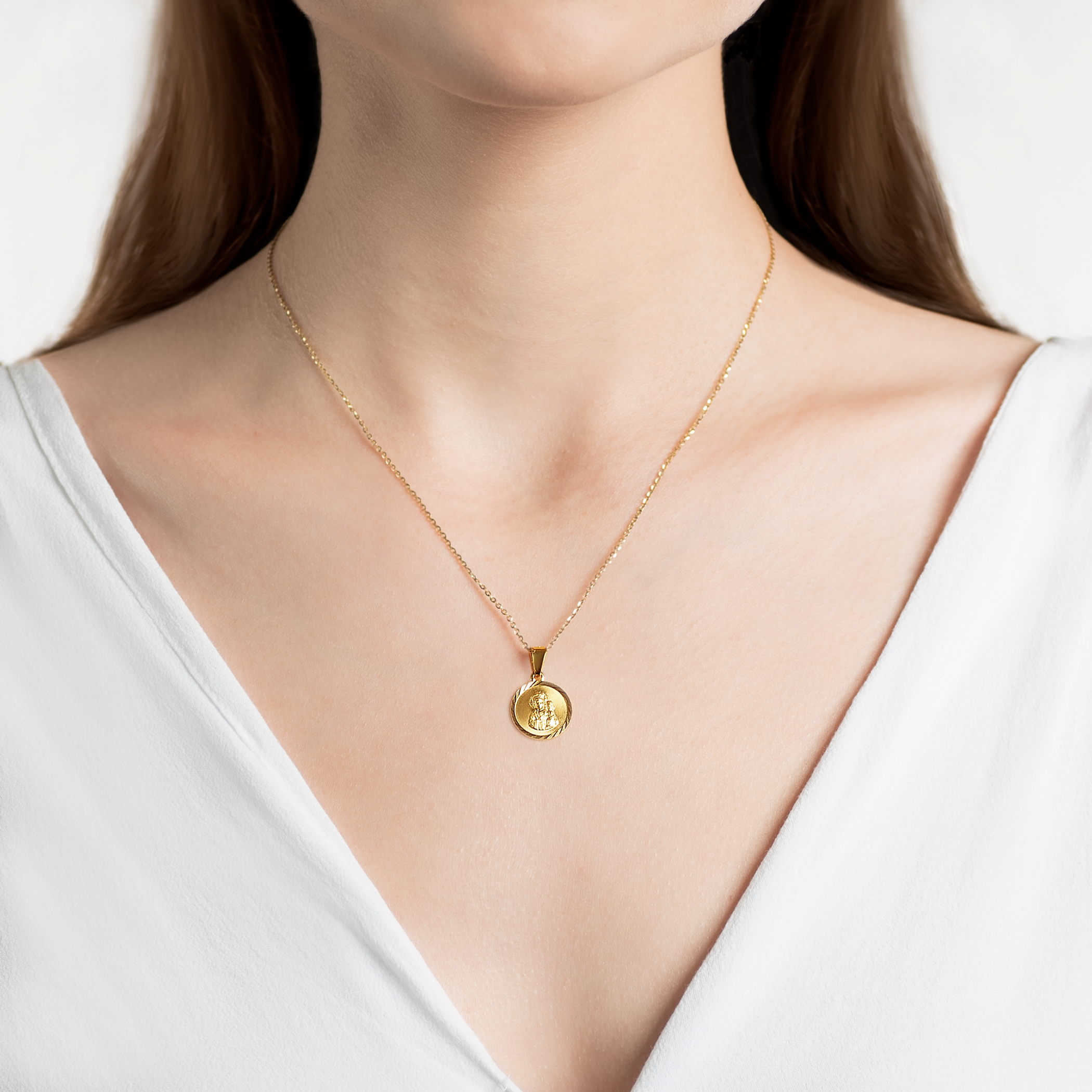 Medalik Savicki: srebrny pozłacany - 5