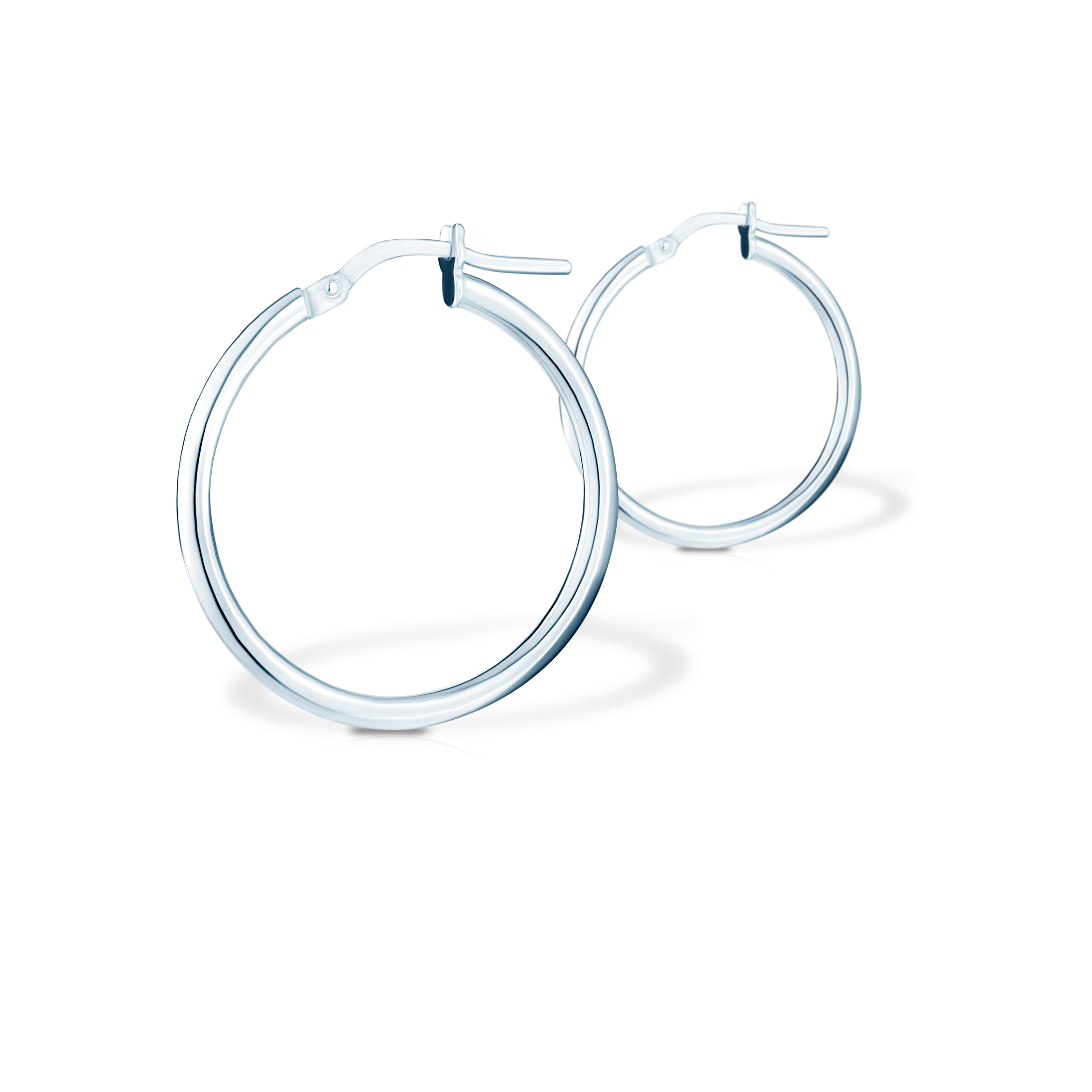 Kolczyki koła Savicki: srebrne