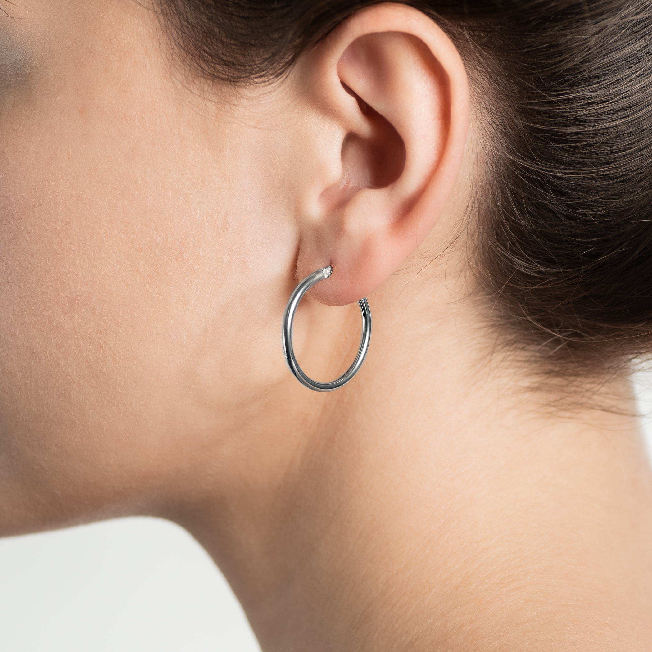 Kolczyki koła Savicki: srebrne