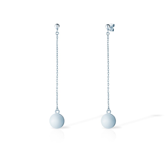 SAVICKI earrings: silver