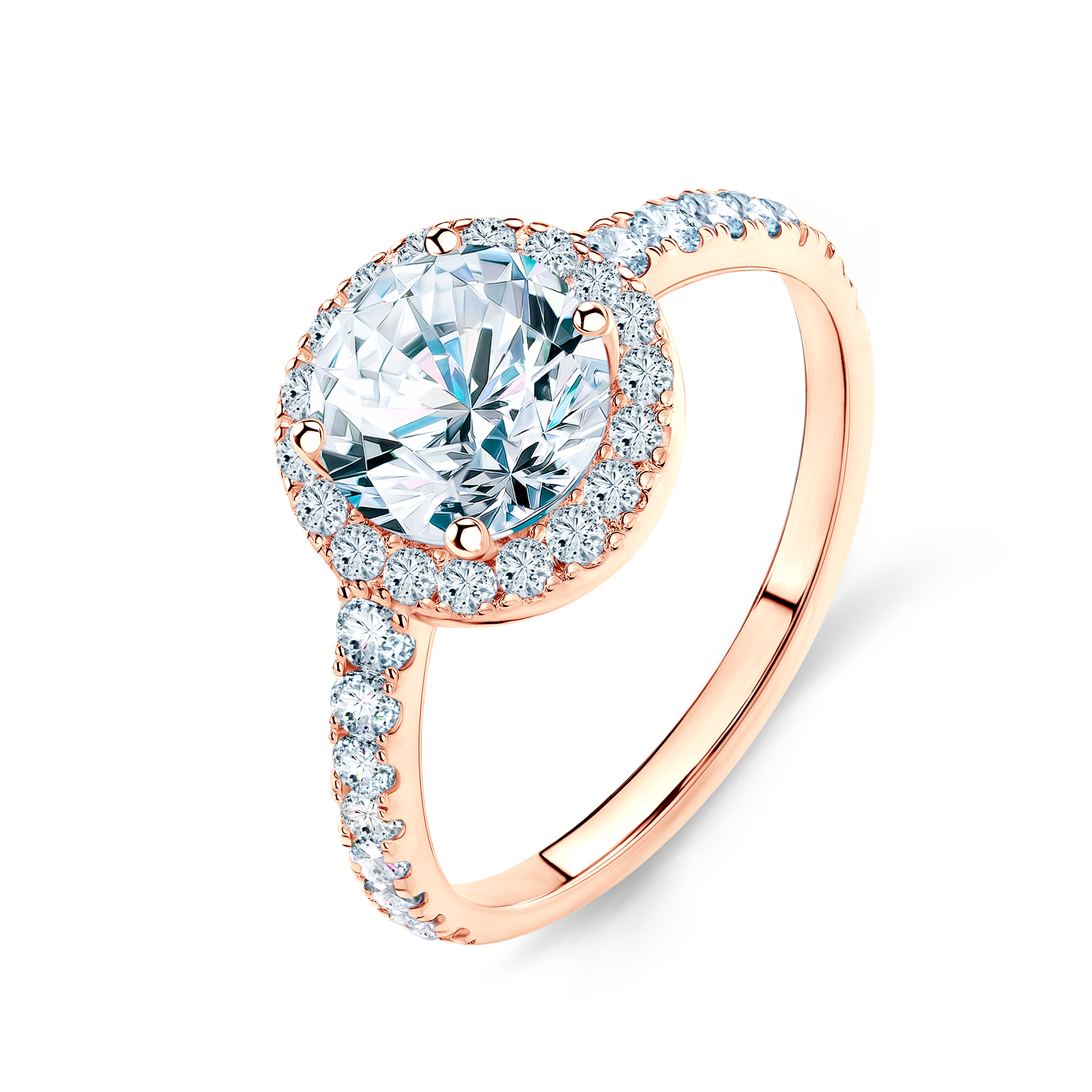 Verlobungsring This is Love: Roségold, Diamant