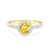 This is Love eljegyzési gyűrű: arany sárga zafírral