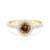 This is Love eljegyzési gyűrű: arany és barna gyémánt