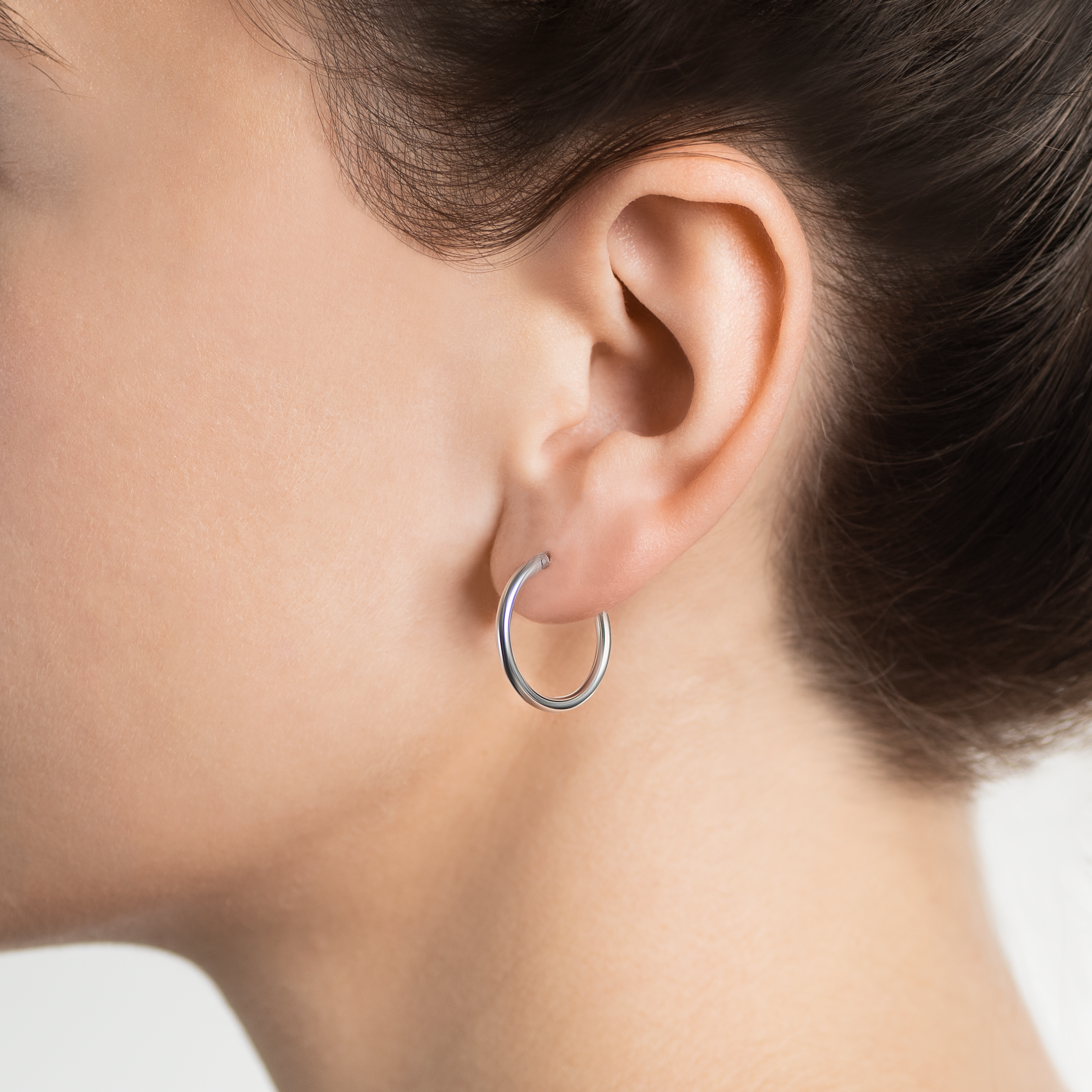 Kolczyki koła Savicki: srebrne - 5