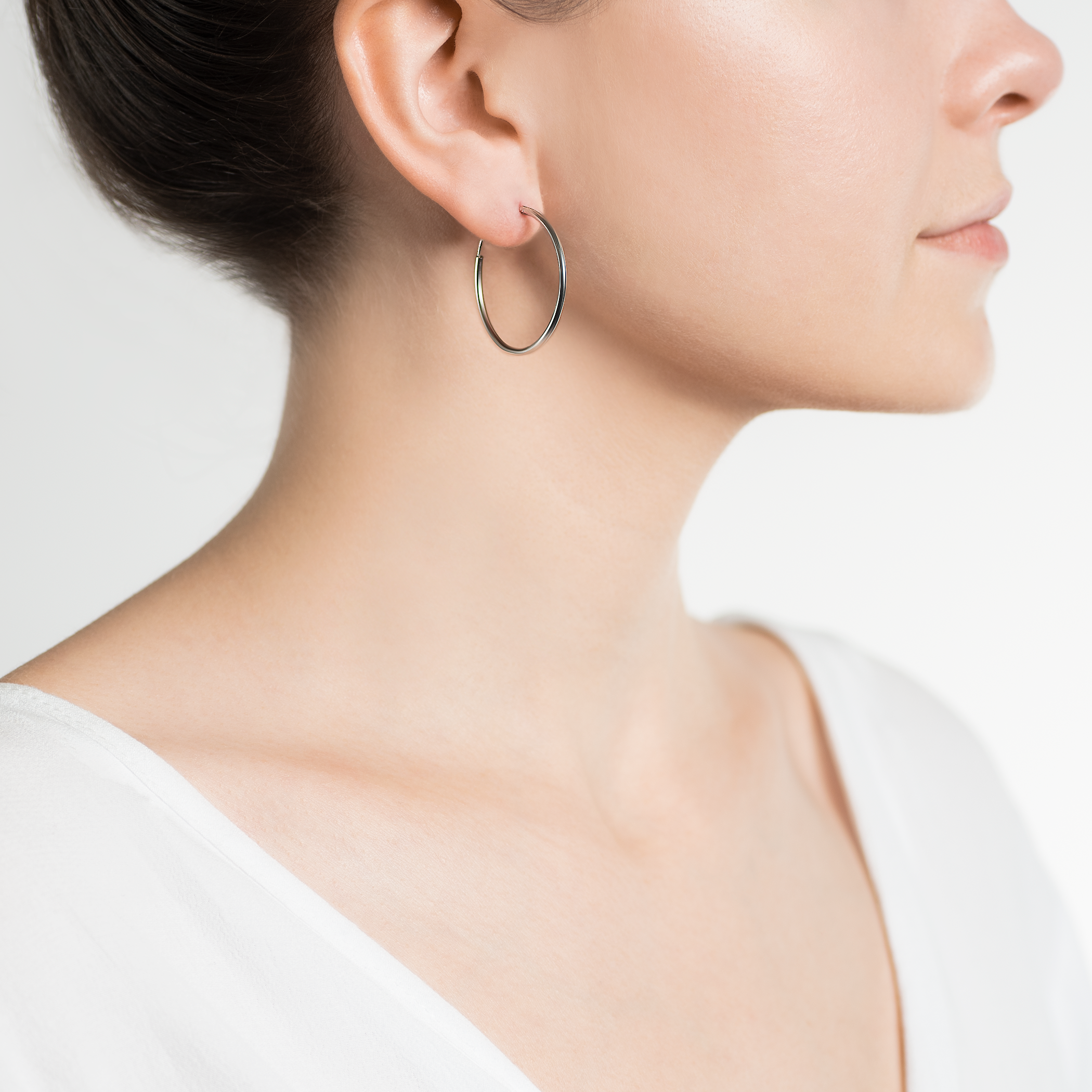 Kolczyki koła Savicki: srebrne - 6