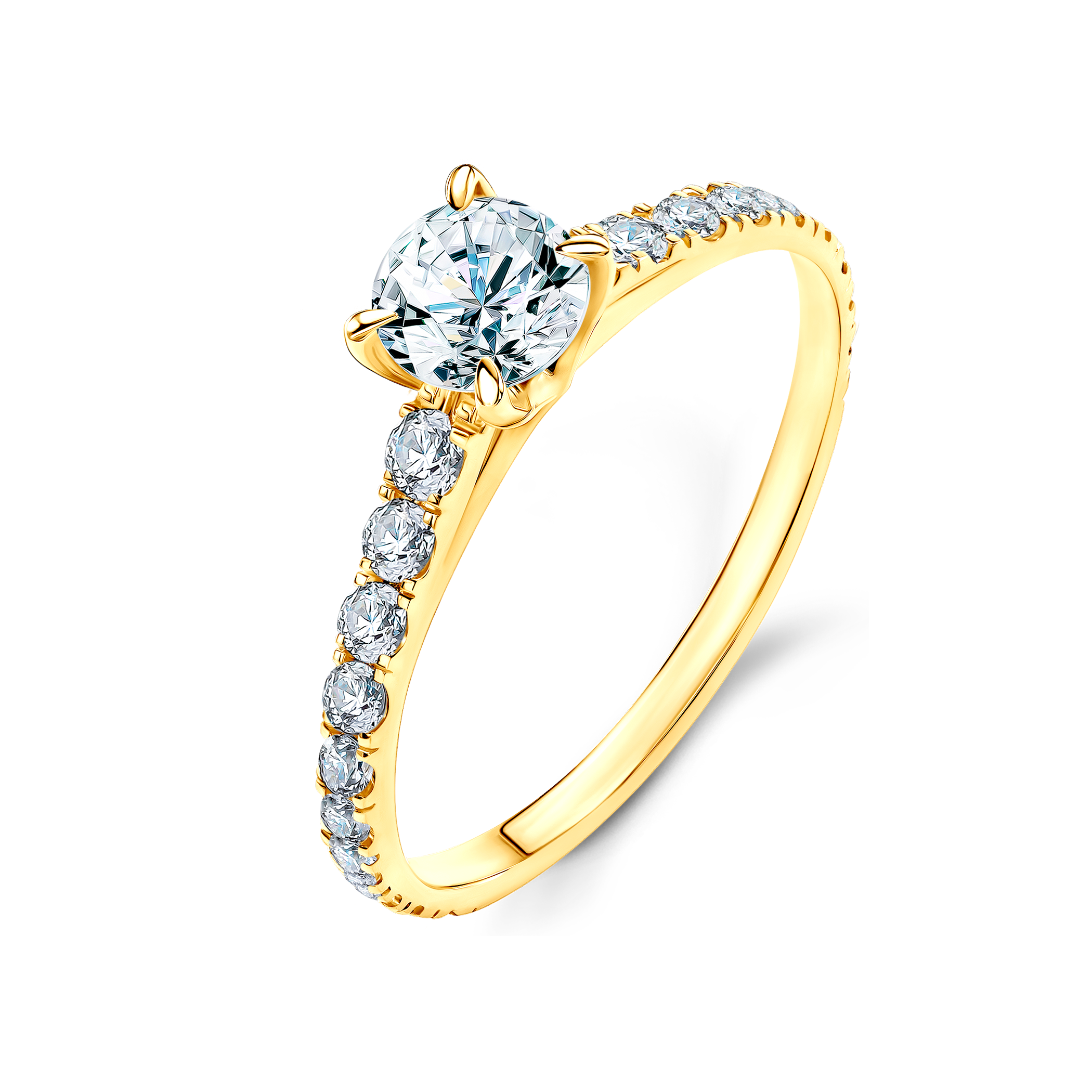 Verlobungsring Share Your Love: Gold, Diamant