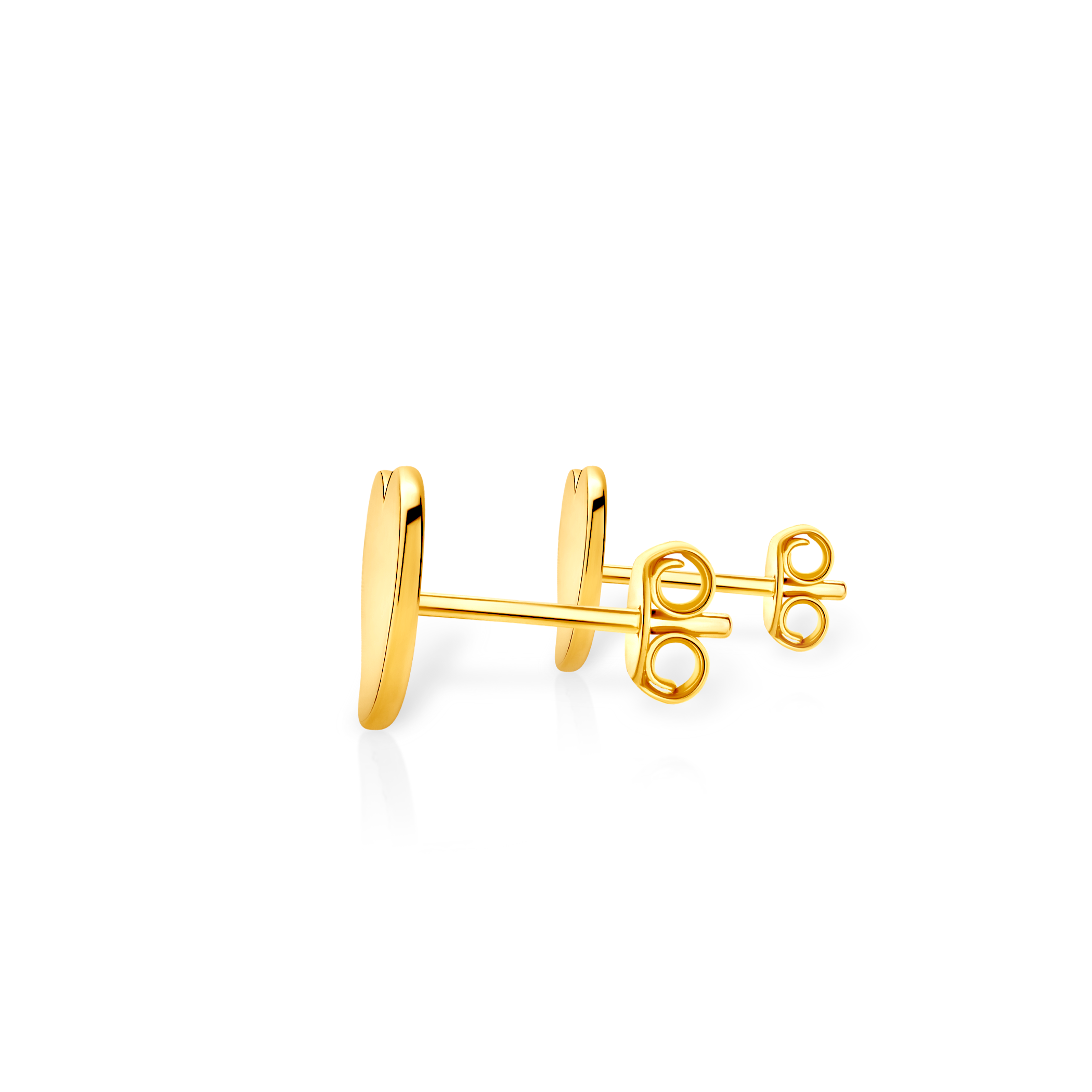 Kolczyki serca Savicki: srebrne pozłacane