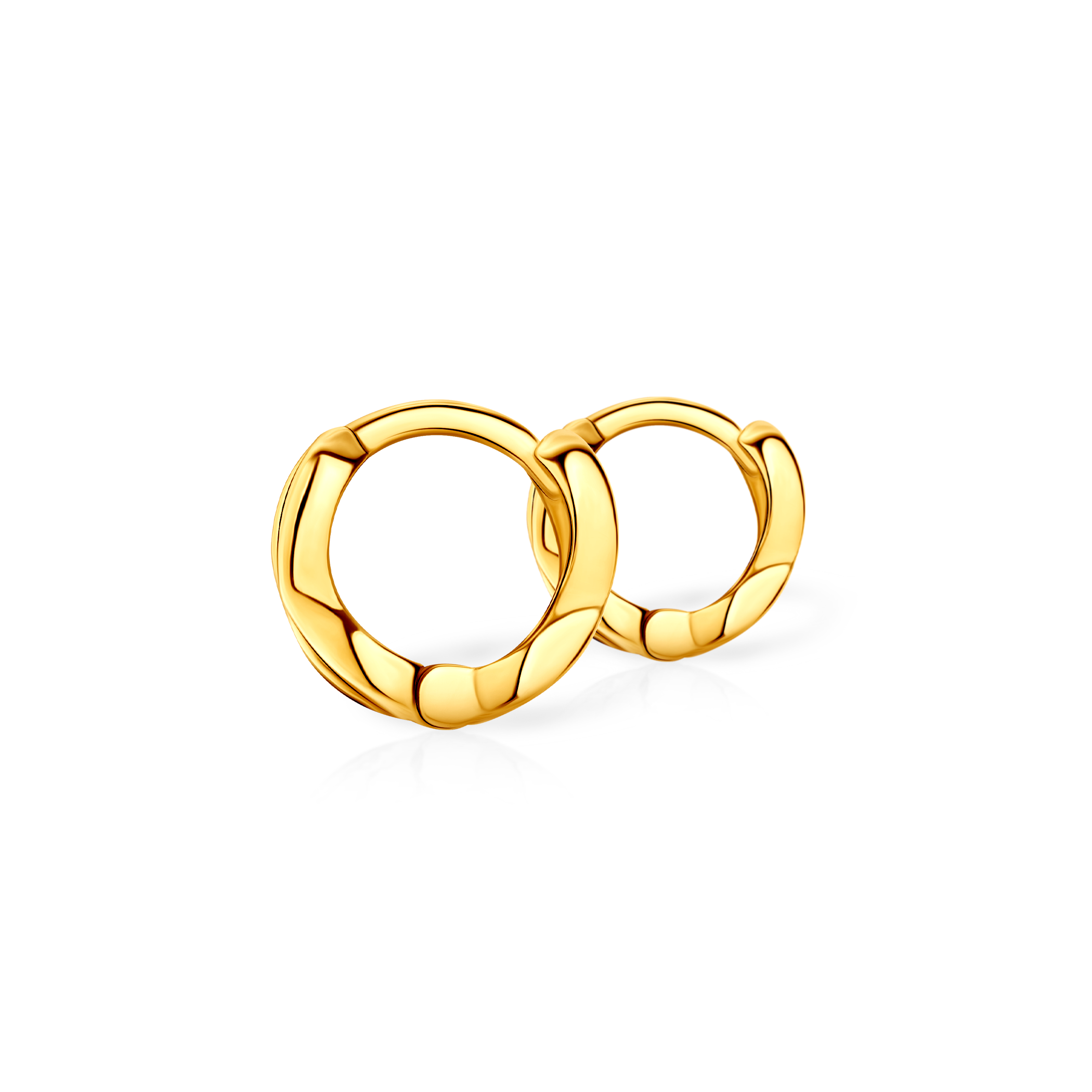 Kolczyki nieskończoność Savicki: srebrne pozłacane