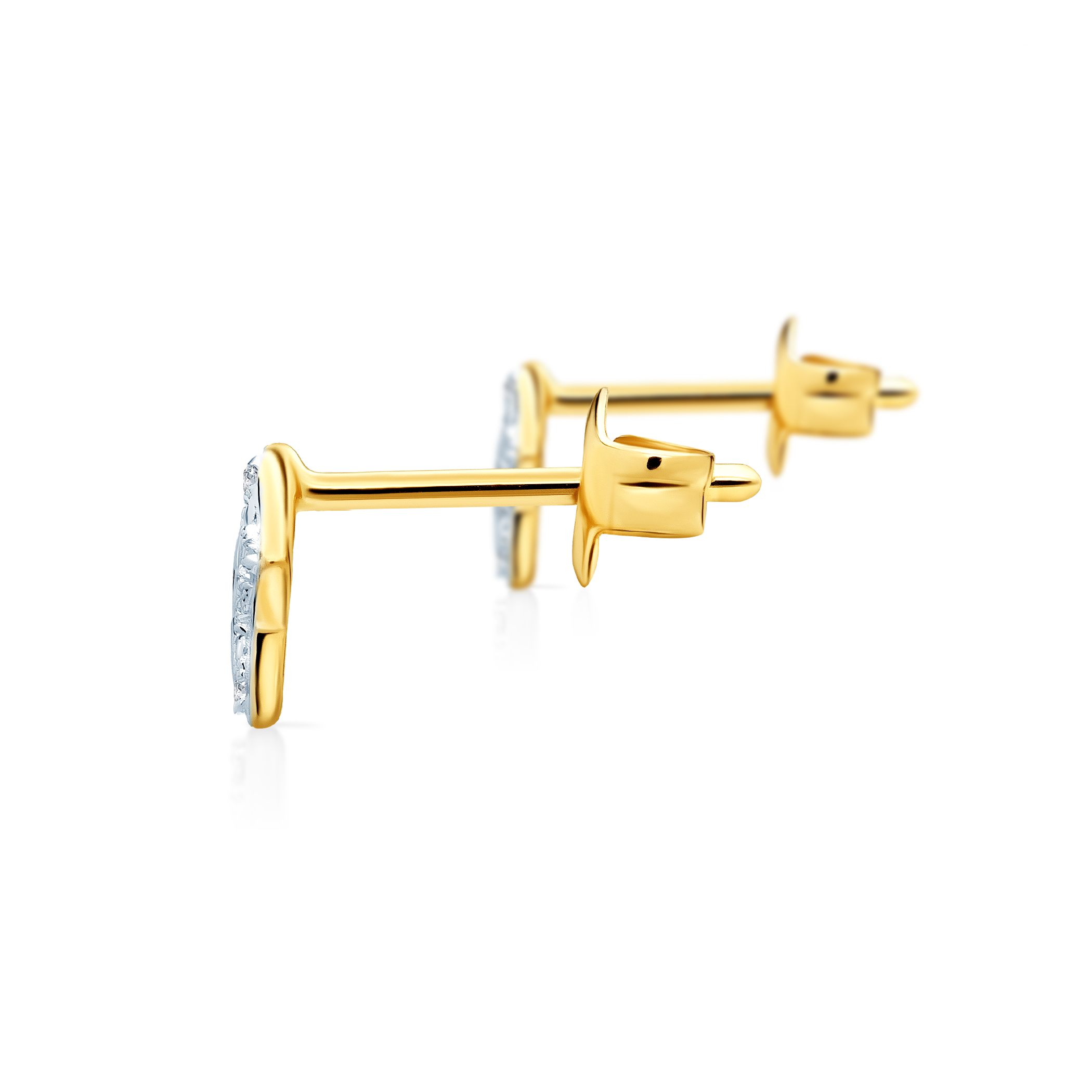 Ohrringe Sterne Savicki: Gold, Diamanten - 3