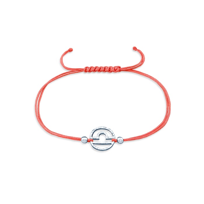 Náramek znamení zvěrokruhu - váhy SAVICKI: stříbro