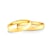 Esküvői jegygyűrűk: arany, lapos, 3 mm