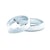 Esküvői jegygyűrűk: fehérarany, szakaszos profillal, 5 mm