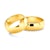 Svadobné obrúčky: zlaté, polguľaté, 7 mm