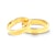 Esküvői jegygyűrűk: arany, konkáv, 4 mm
