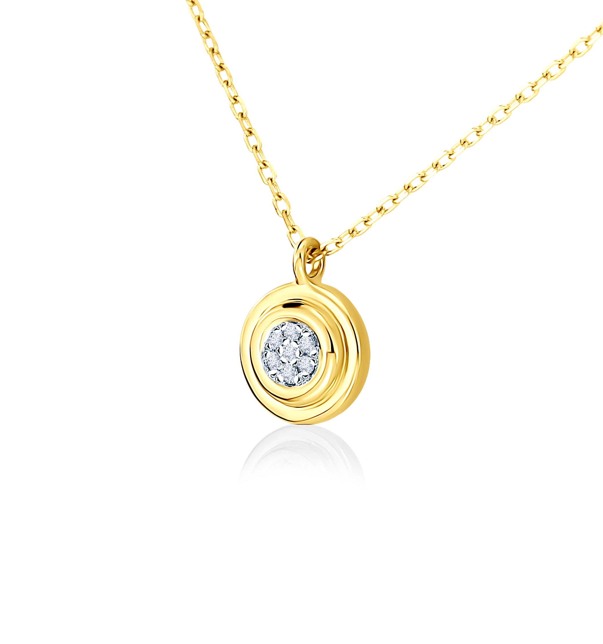 Halskette Savicki: Gold, Diamanten