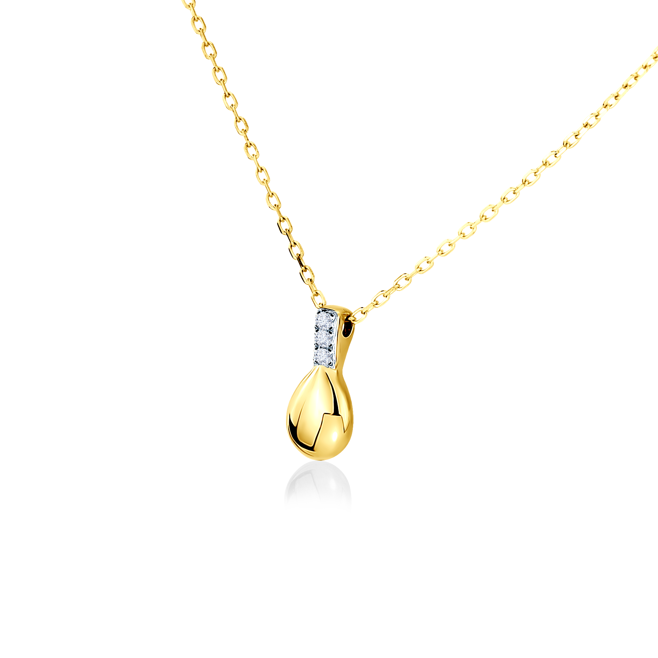 Halskette Savicki: Gold, Diamanten