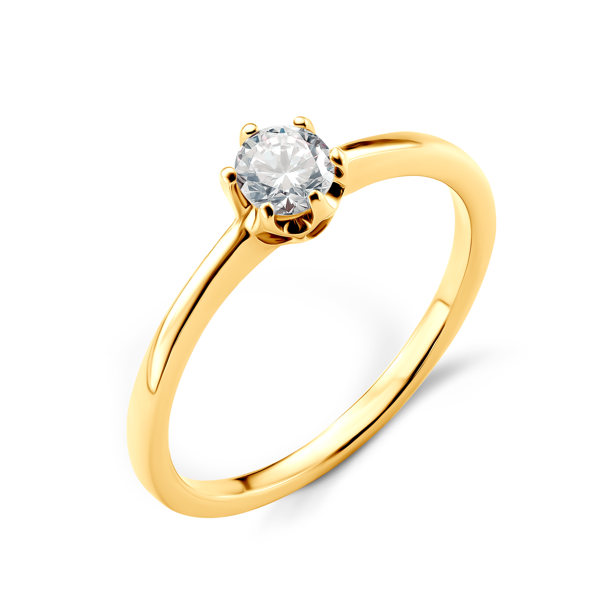 Verlobungsring Triumph of Love: Gold, Diamant
