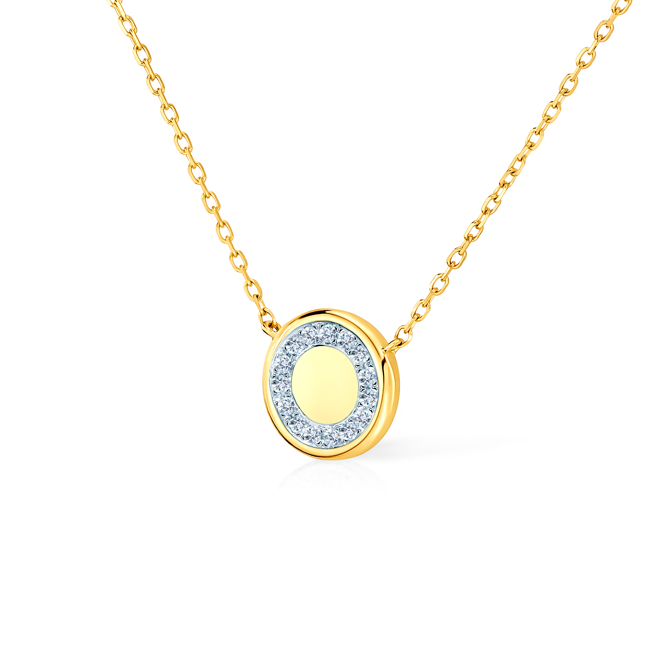 Halskette Kreis Savicki: Gold, Diamanten