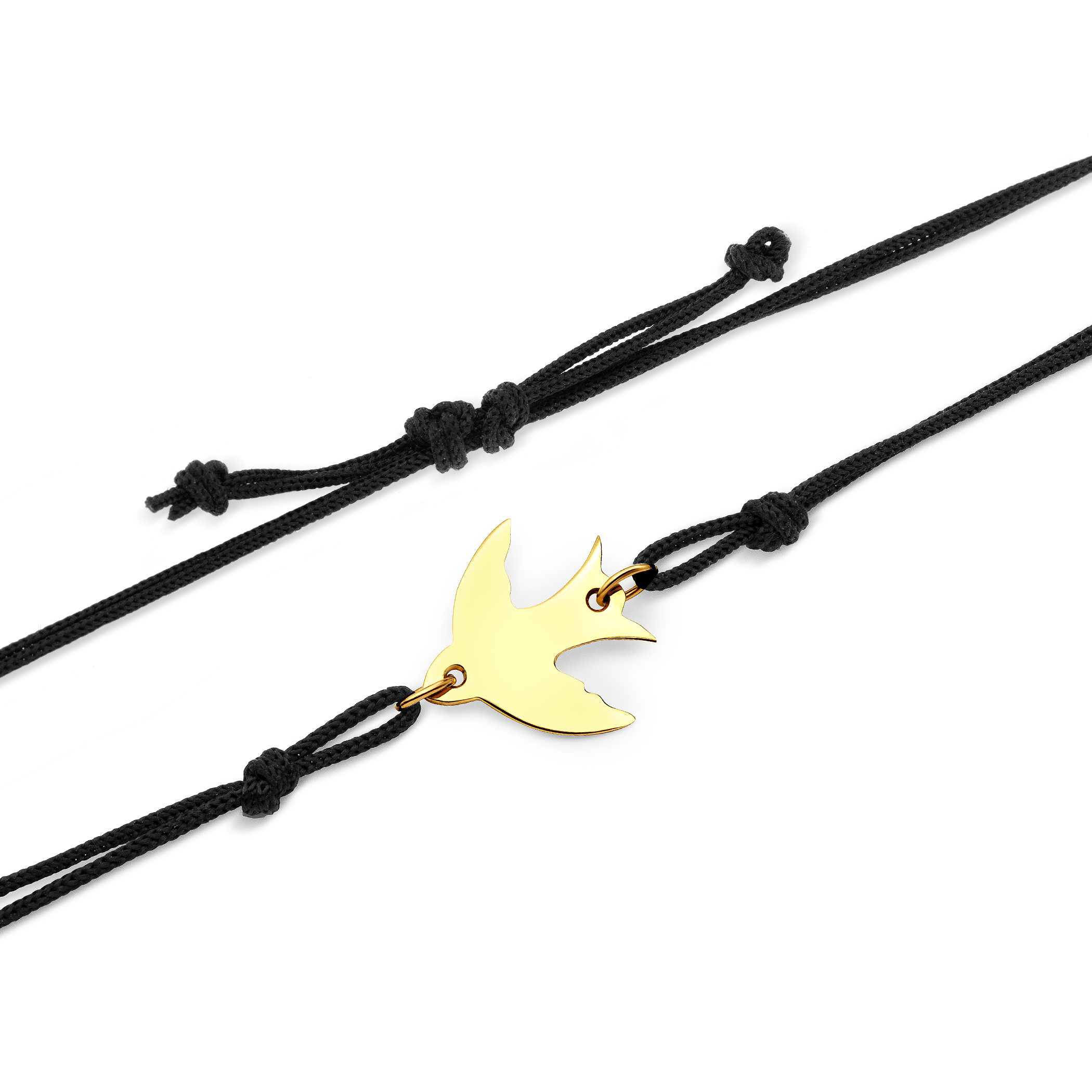 Bransoletka jaskółka Savicki: złota