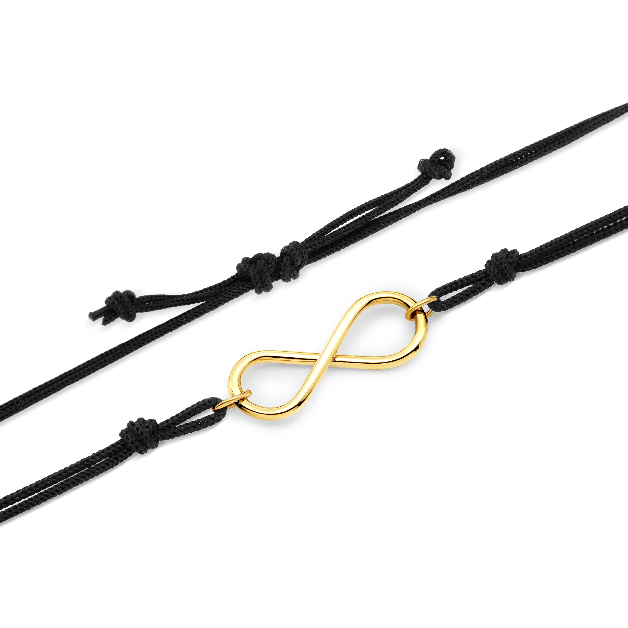 Bransoletka nieskończoność Savicki: złota