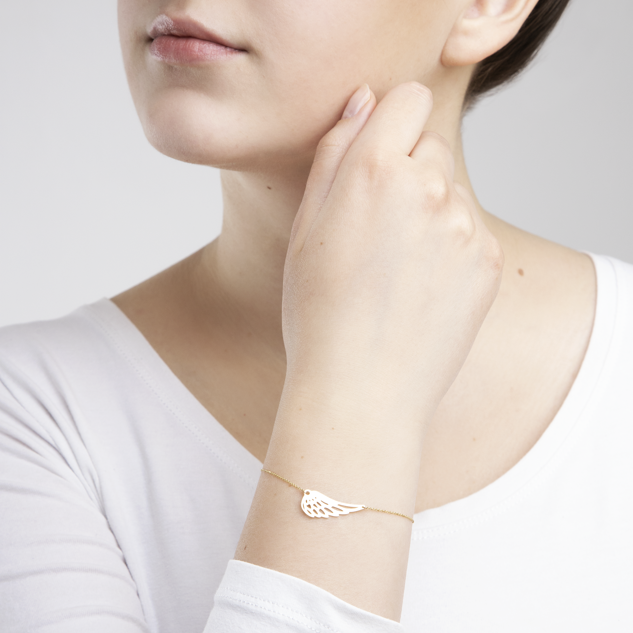 Armband Flügel Savicki: Gold - 4