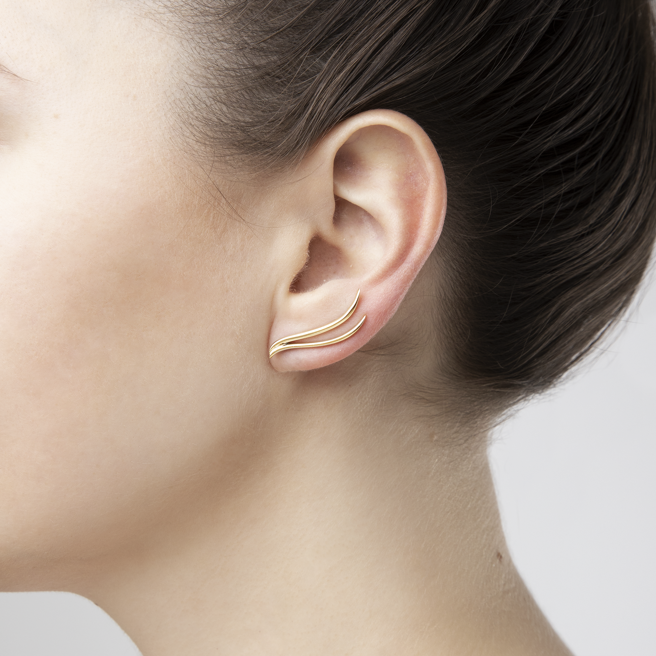 Kolczyki Savicki: złote - 5