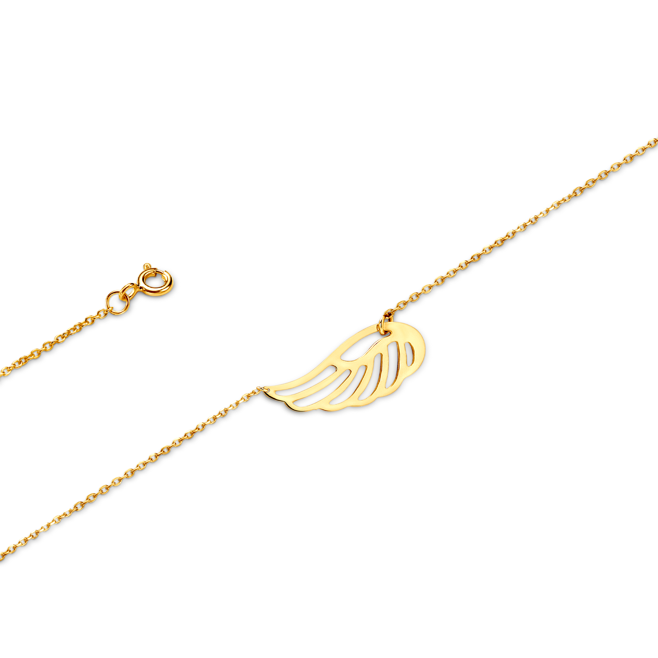 Naszyjnik skrzydło Savicki: złoty - 3