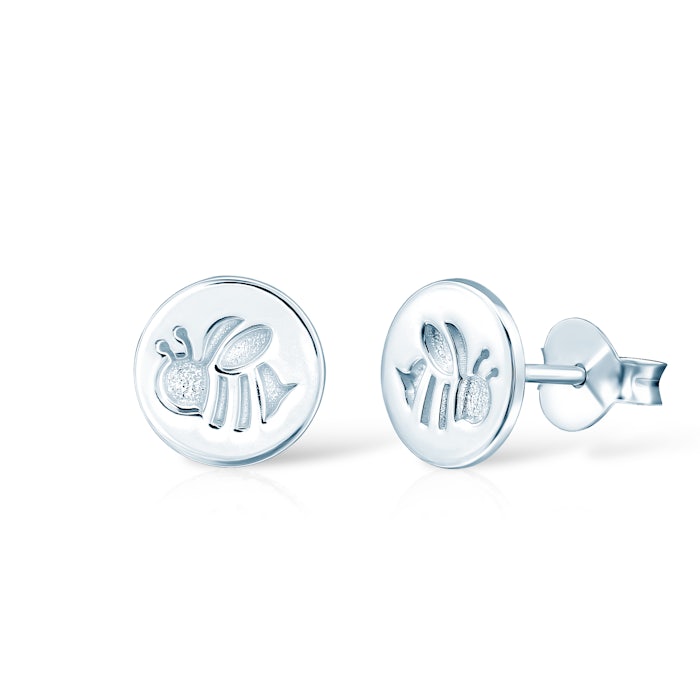 Kolczyki pszczoły Savicki: srebrne