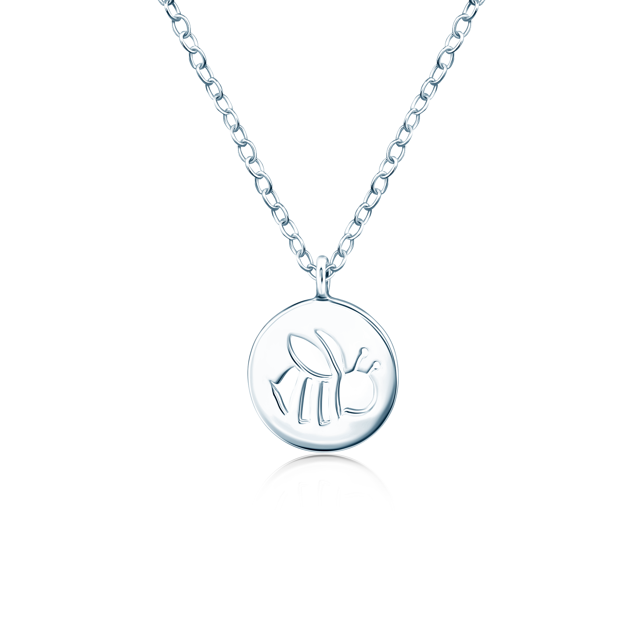 Náhrdelník s přívěskem včelka SAVICKI: stříbro