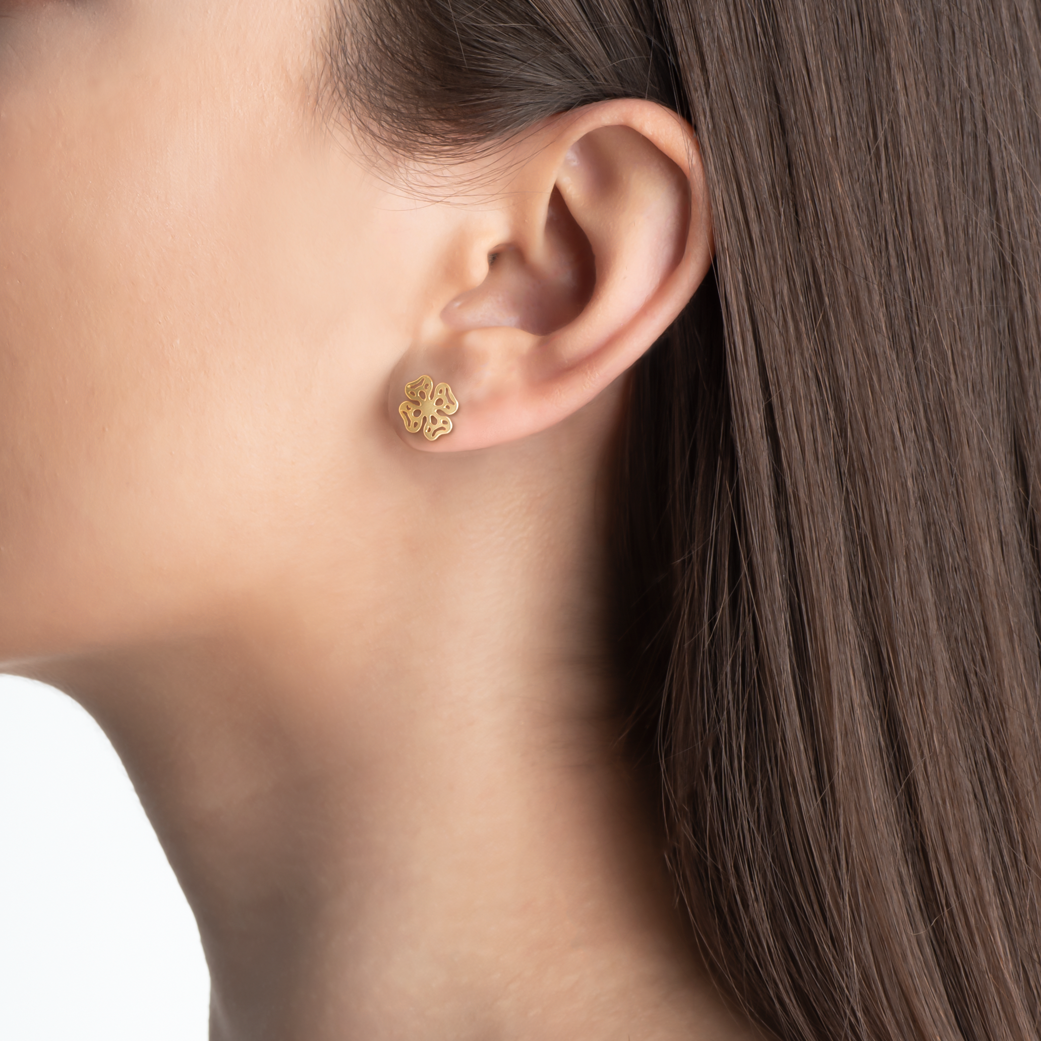 Ohrringe Kleeblätter  Savicki: Gold - 5