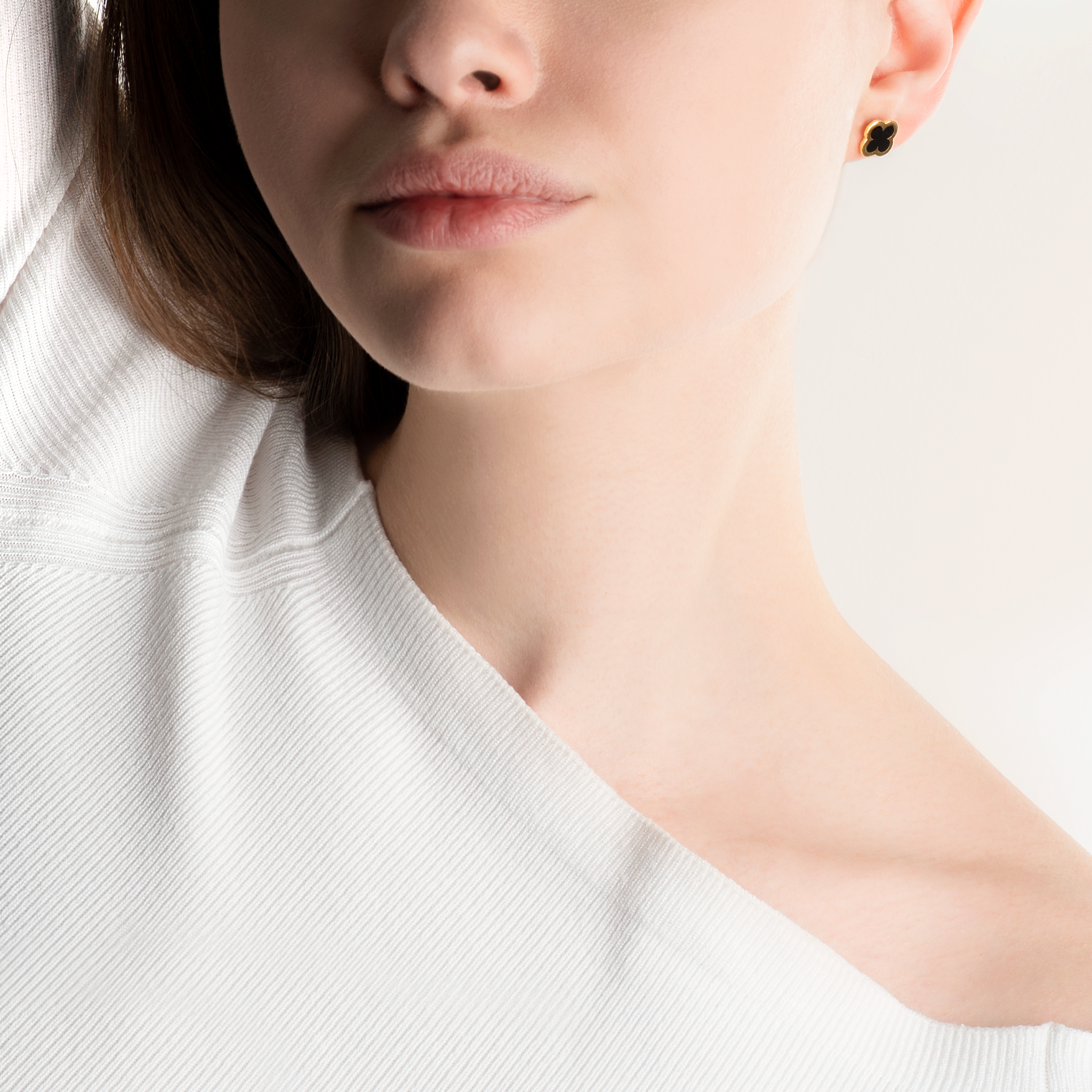 Ohrringe Kleeblatt  Savicki: Gold - 5