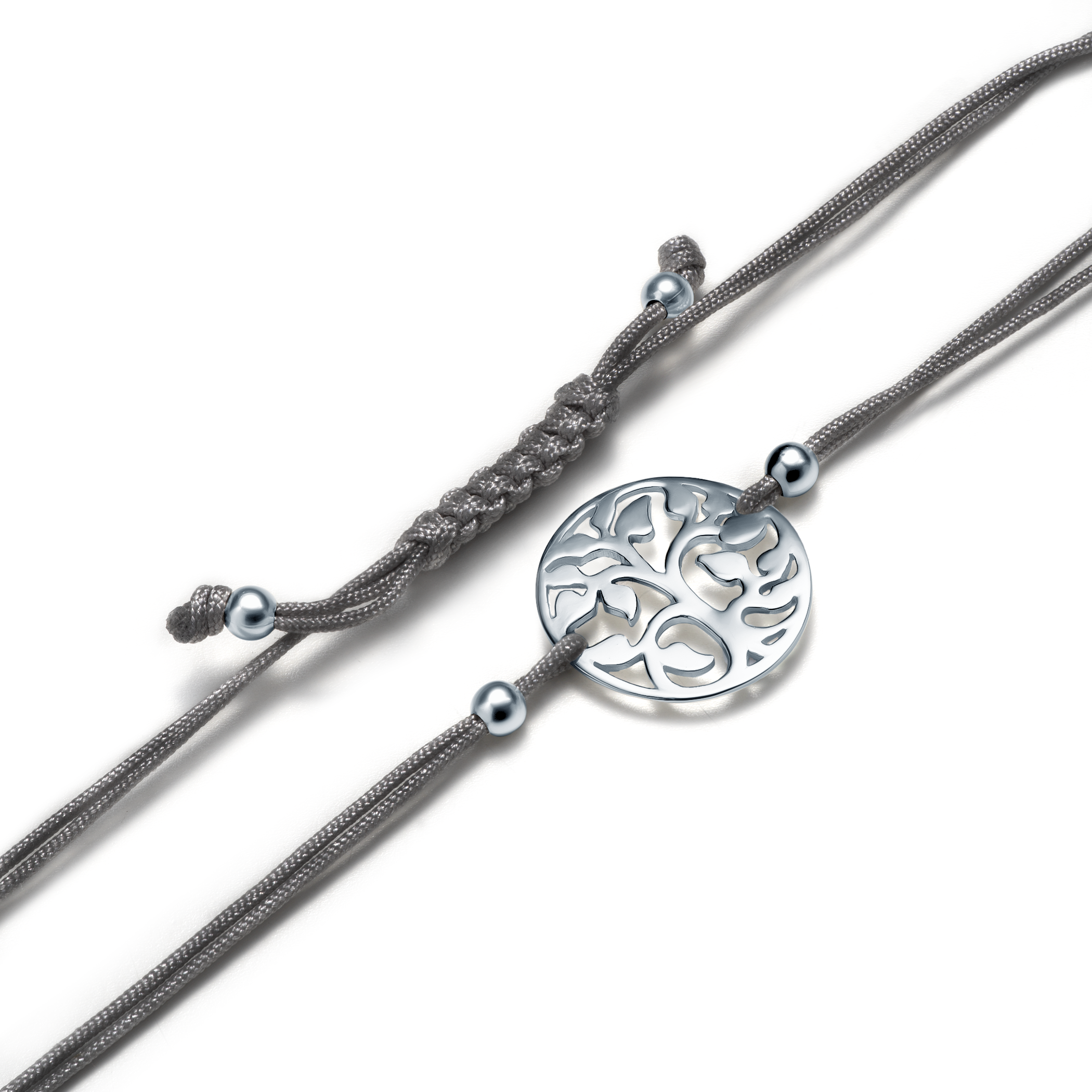 Bransoletka celebrytka drzewo życia Savicki: srebrna - 3